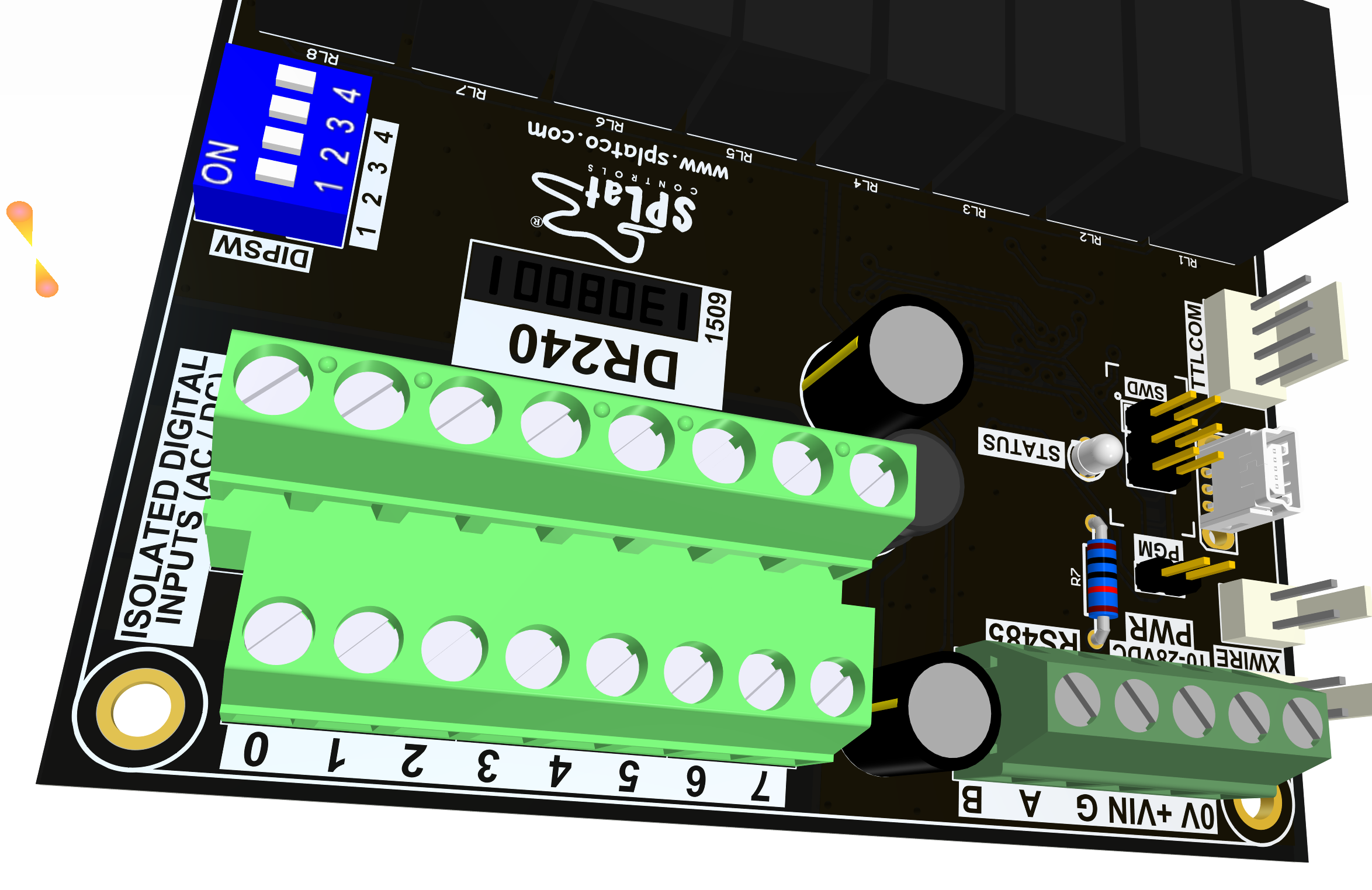 DR240 inputs